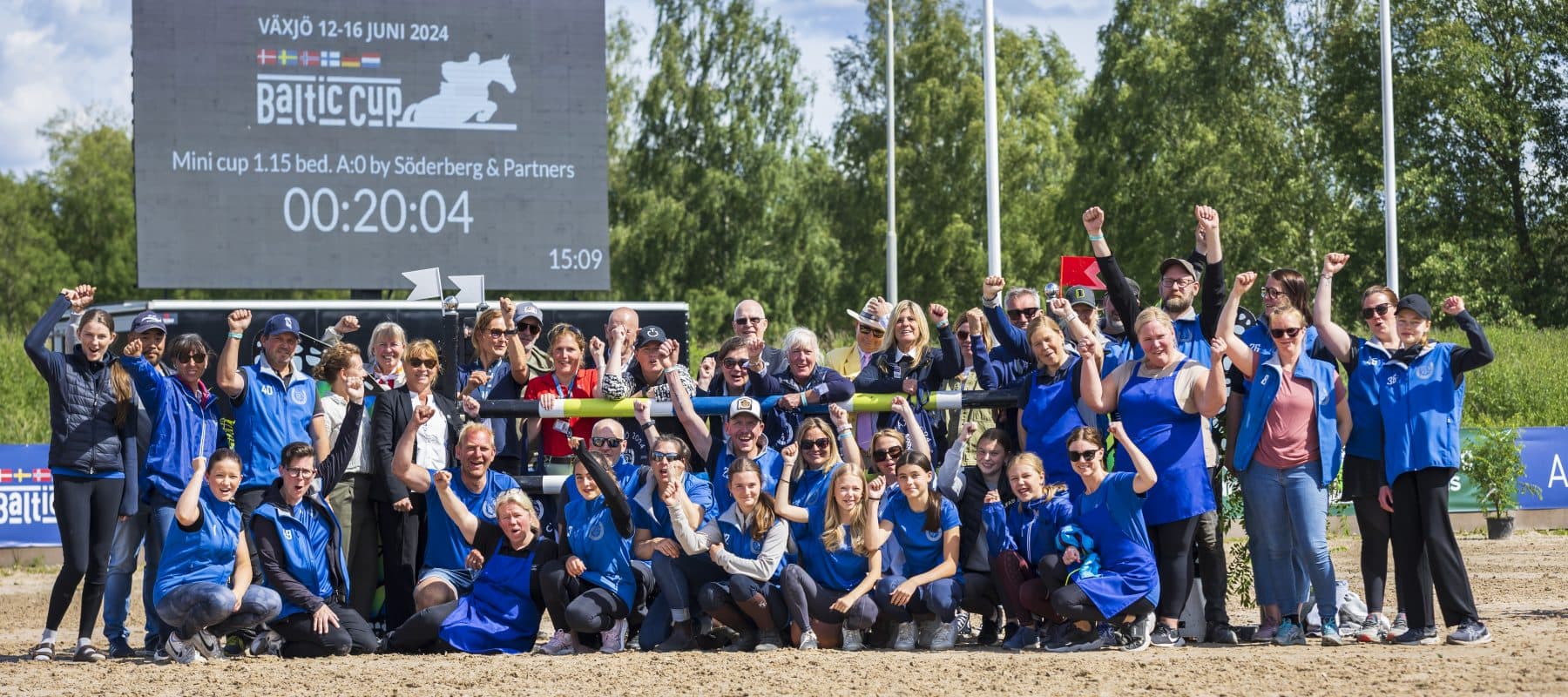 Funktionärer på Baltic Cup