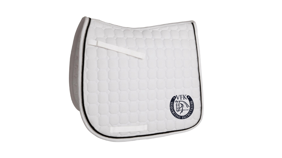 Schabrak & huva dressyr vitt